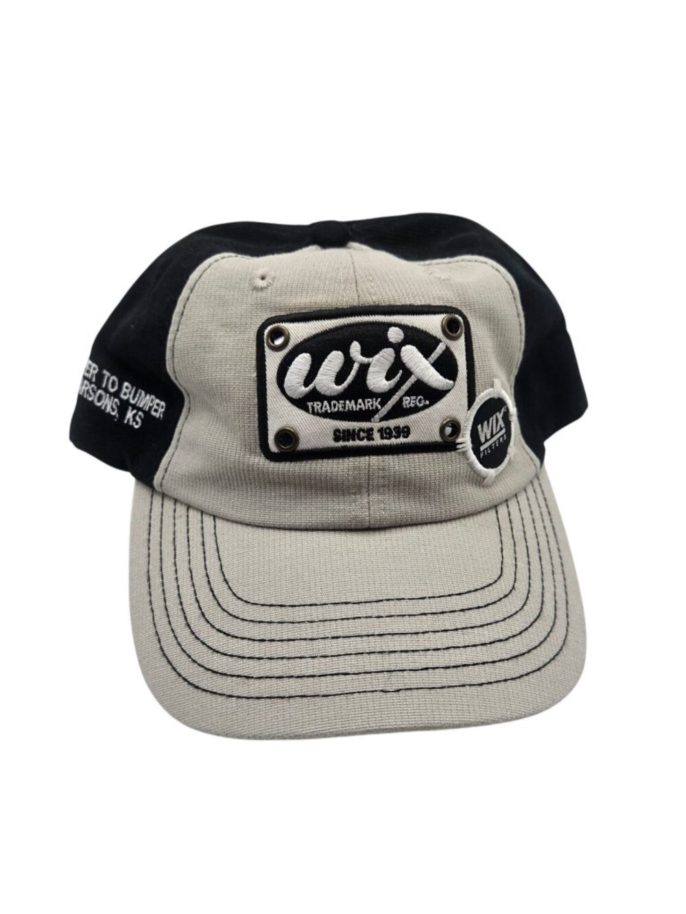 Parsons Kansas Hat Wix Filters Embroidered Adjustable Baseball Cap